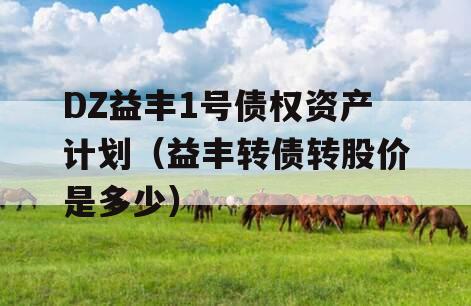 DZ益丰1号债权资产计划（益丰转债转股价是多少）