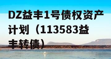 DZ益丰1号债权资产计划（113583益丰转债）