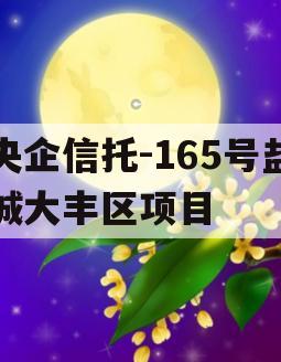 央企信托-165号盐城大丰区项目