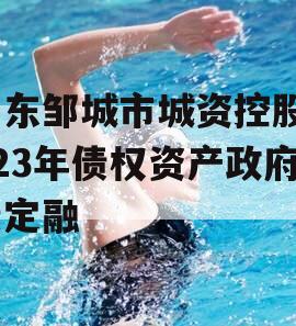 山东邹城市城资控股2023年债权资产政府债定融