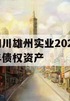 四川雄州实业2023年债权资产
