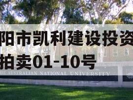 资阳市凯利建设投资债权拍卖01-10号