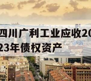 四川广利工业应收2023年债权资产