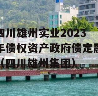 四川雄州实业2023年债权资产政府债定融（四川雄州集团）