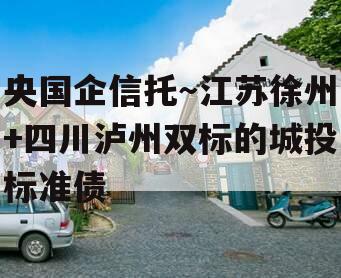 央国企信托~江苏徐州+四川泸州双标的城投标准债 央国企信托~江苏徐州+四川泸州双标的城投标准债