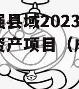 成都强县域2023年债权资产项目（成都地方债）