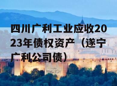 四川广利工业应收2023年债权资产（遂宁广利公司债）