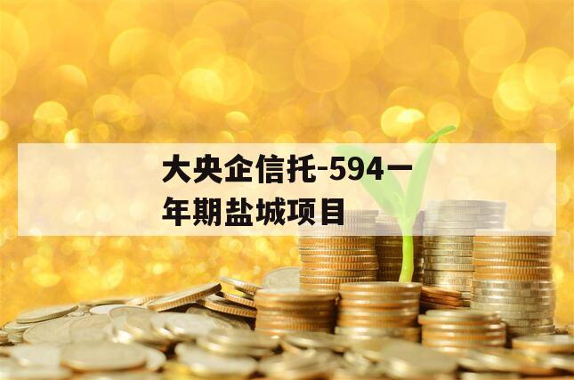 大央企信托-594一年期盐城项目