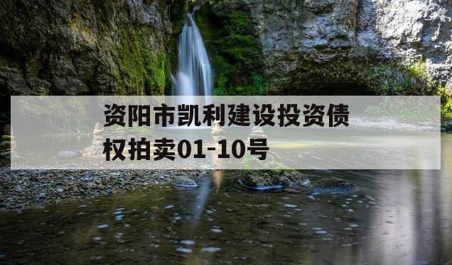 资阳市凯利建设投资债权拍卖01-10号
