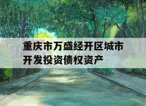 重庆市万盛经开区城市开发投资债权资产