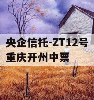 央企信托-ZT12号重庆开州中票