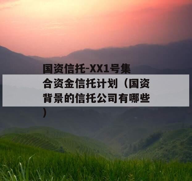 国资信托-XX1号集合资金信托计划（国资背景的信托公司有哪些）