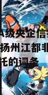 包含A级央企信托-371号扬州江都非标集合信托的词条