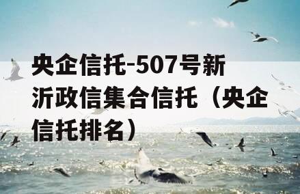 央企信托-507号新沂政信集合信托（央企信托排名）
