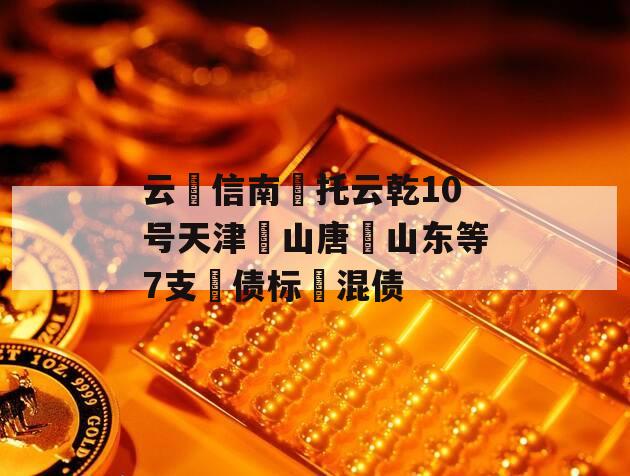 云信南托云乾10号天津山唐山东等7支债标混债 云信南托云乾10号天津山唐山东等7支债标混债