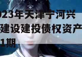 2023年天津宁河兴宁建设建投债权资产转让1期 2023年天津宁河兴宁建设建投债权资产转让1期