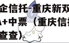 国企信托-重庆新双圈AA+中票（重庆信托企查查）