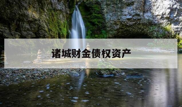 诸城财金债权资产