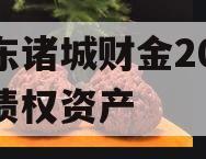 山东诸城财金2023年债权资产 山东诸城财金2023年债权资产