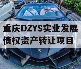 重庆DZYS实业发展债权资产转让项目 重庆DZYS实业发展债权资产转让项目