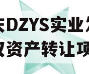 重庆DZYS实业发展债权资产转让项目