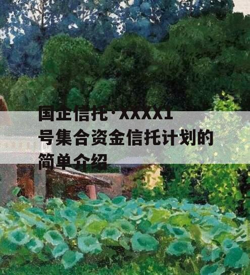 国企信托·XXXX1号集合资金信托计划的简单介绍