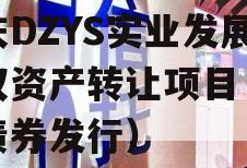 重庆DZYS实业发展债权资产转让项目（重庆债券发行）
