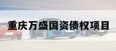 重庆万盛国资债权项目 重庆万盛国资债权项目