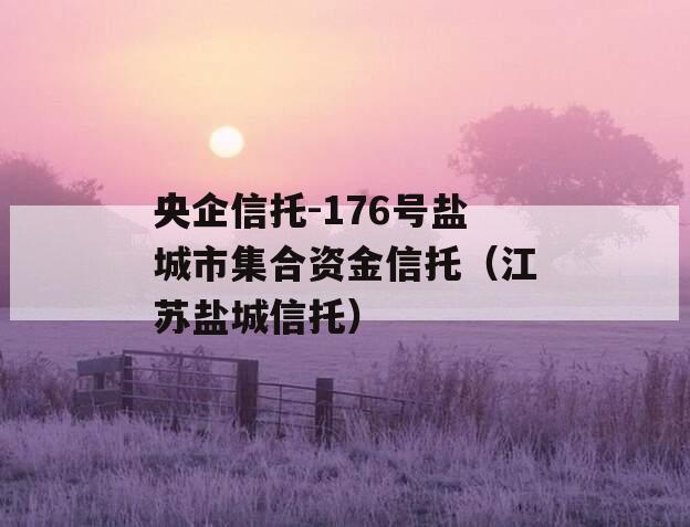 央企信托-176号盐城市集合资金信托（江苏盐城信托）