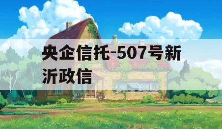 央企信托-507号新沂政信