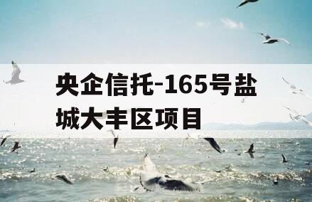 央企信托-165号盐城大丰区项目 央企信托-165号盐城大丰区项目