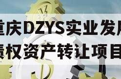 重庆DZYS实业发展债权资产转让项目