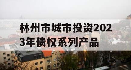 林州市城市投资2023年债权系列产品