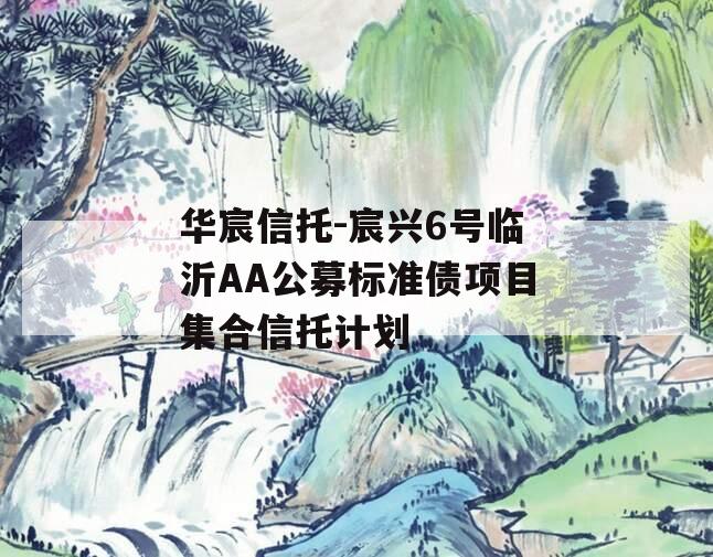 华宸信托-宸兴6号临沂AA公募标准债项目集合信托计划