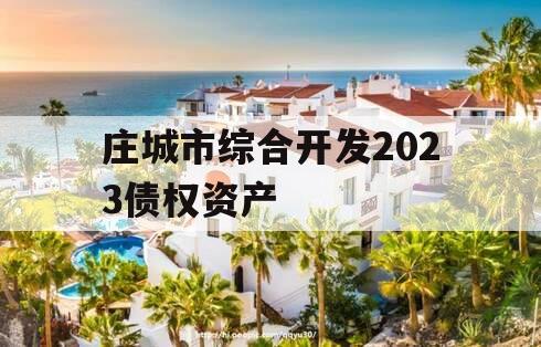 庄城市综合开发2023债权资产
