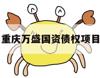重庆万盛国资债权项目 重庆万盛国资债权项目