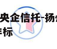 A级央企信托-扬州江都非标