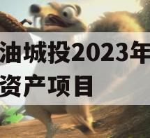 江油城投2023年债权资产项目