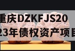 重庆DZKFJS2023年债权资产项目