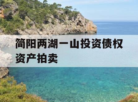 简阳两湖一山投资债权资产拍卖