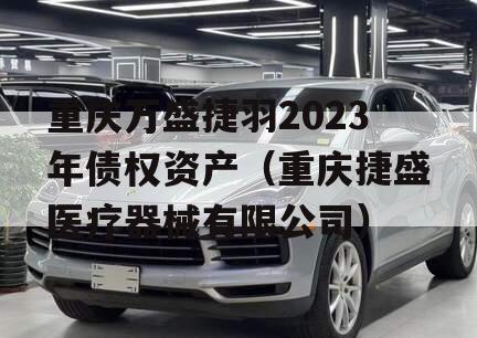 重庆万盛捷羽2023年债权资产（重庆捷盛医疗器械有限公司）