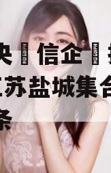 包含央‮信企‬托-42号江苏盐城集合信托的词条