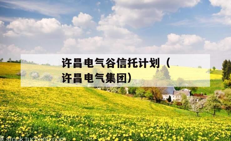 许昌电气谷信托计划（许昌电气集团）