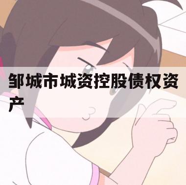 邹城市城资控股债权资产 邹城市城资控股债权资产