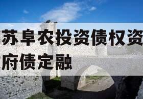 江苏阜农投资债权资产政府债定融