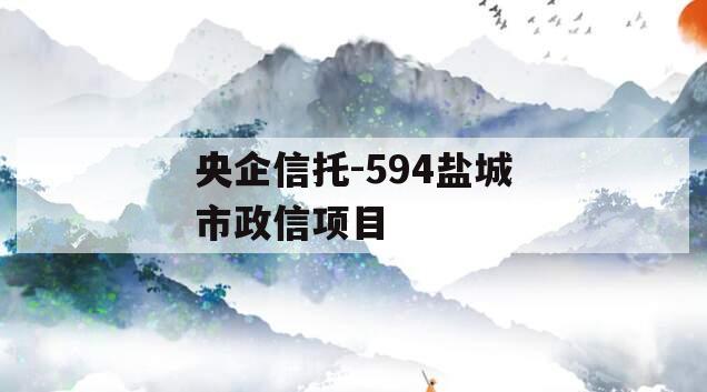 央企信托-594盐城市政信项目