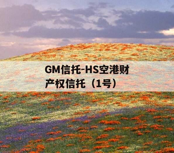 GM信托-HS空港财产权信托（1号）