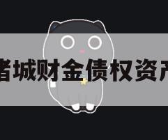 诸城财金债权资产