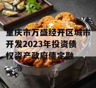 重庆市万盛经开区城市开发2023年投资债权资产政府债定融 重庆市万盛经开区城市开发2023年投资债权资产政府债定融