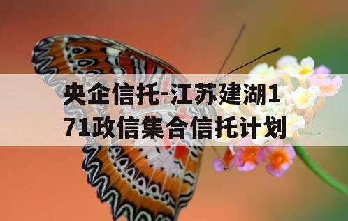 央企信托-江苏建湖171政信集合信托计划 央企信托-江苏建湖171政信集合信托计划
